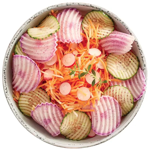 Schijfjesmes (Gegolfd) | EXPERT | Robot Coupe Groentesnijders ≥150kg/u  | Diverse Snijdiktes (2-5mm)