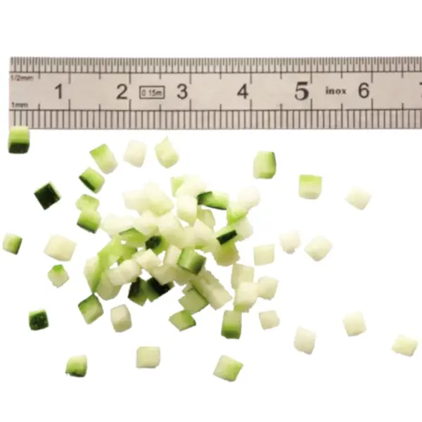 Brunoisemes | EXPERT | Robot Coupe GOURMET Groentesnijders  | Diverse Snijdiktes (2-4mm)