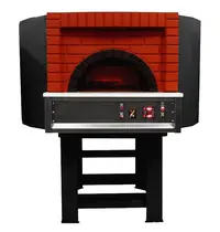 AS-TERM Pizzaoven | SERIE GC | Gas | 13x Ø30cm | 36kW | 230V | Incl. Onderstel | 2000x2300x1860(h)mm