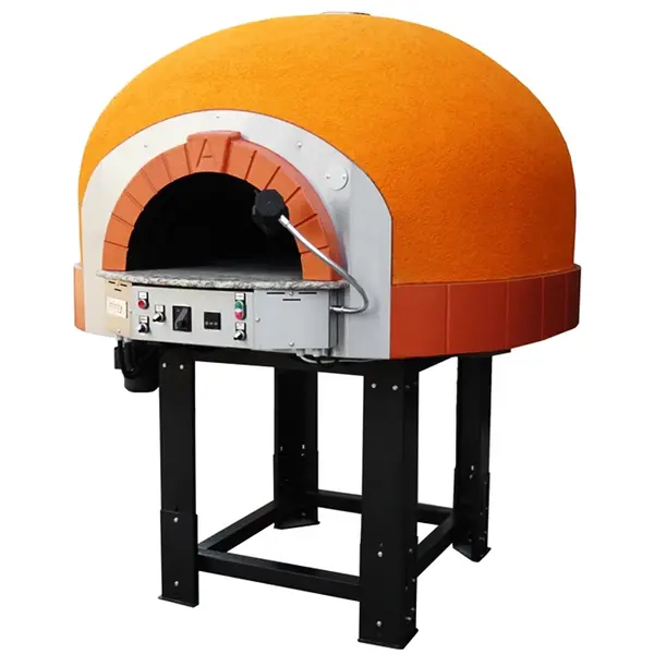 Pizzaoven | SERIE GK (SILICONE) | Gas | 4x Ø30cm | 22kW | 230V | Div. Kleuren | Incl. Onderstel | 1450x1670x2050(h)mm