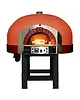 AS-TERM Pizzaoven | SERIE GK (SILICONE) | Gas | 13x Ø30cm | 36kW | 230V | Div. Kleuren | Incl. Onderstel | 2100x2350x2050(h)mm 