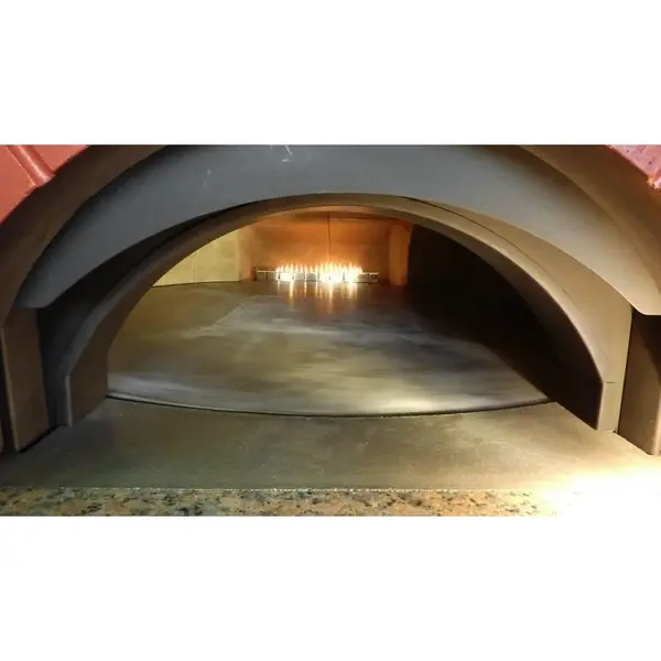 Roterende Pizzaoven | SERIE GRS | Gas | 9x Ø30cm | 26kW | 230V | Incl. Onderstel | 1580x2000x1860(h)mm