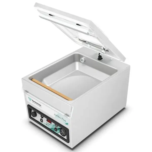 Vacumeermachine | JUMBO | Seallengte 280mm | Sealkamer 280x310x85mm | Sealtijd 15-35sec | 335x450x305(h)mm