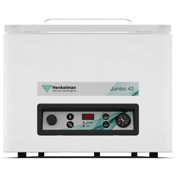 Vacumeermachine | JUMBO | Seallengte 420mm | Sealkamer 420x370x180mm | Sealtijd 20-40sec | 490x530x440(h)mm