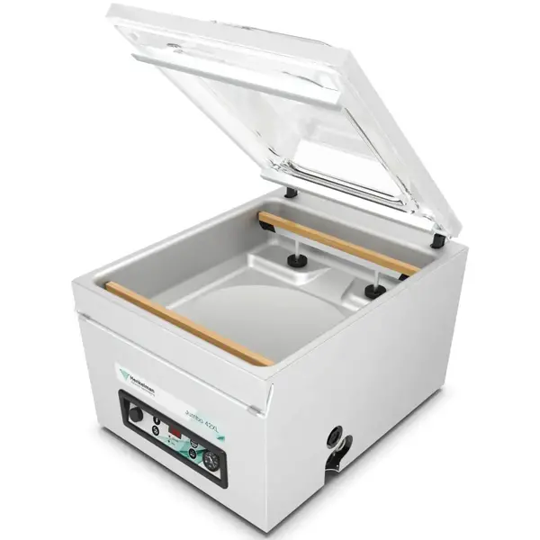 Vacumeermachine | JUMBO | Seallengte 420mm | Sealkamer 420x460x180mm | Sealtijd 20-40sec | 490x615x440(h)mm