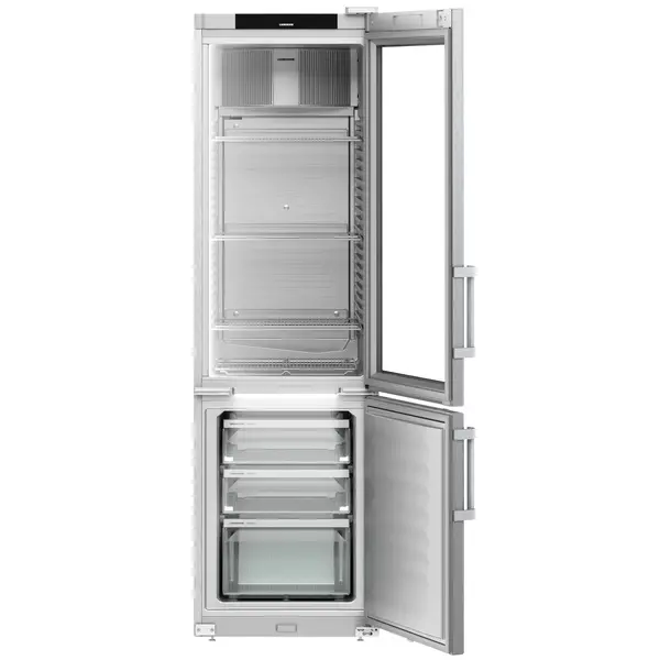 Koel-/Vrieskast | PERFECTION | 389L | RVS | -9°C/-26°C & +1°C/+15°C | Geforceerd | 2 Zones (Apart Instelbaar) | Touchscreen + App | Temperatuur-/Deuralarm | 597x654x2044(h)mm