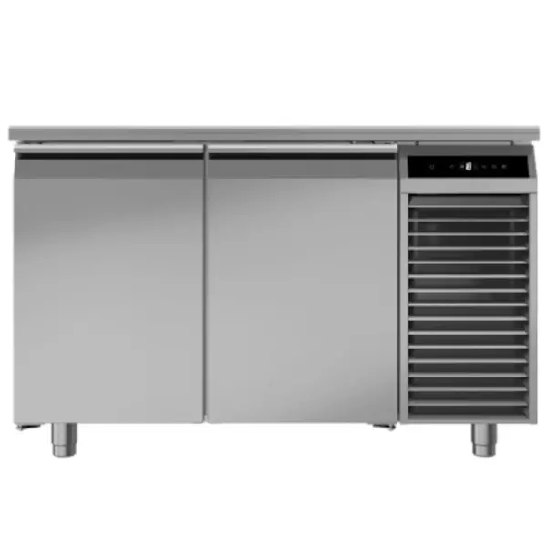 Vrieswerkbank | PERFORMANCE | 280L | 2 Deuren (1/1 GN) | -10°C/-20°C | Geforceerd | Temperatuuralarm | 1300x700x850(h)mm