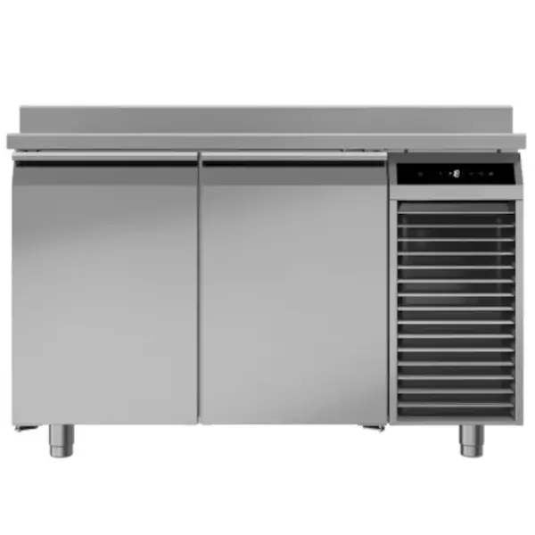 Vrieswerkbank | PERFORMANCE | 280L | 2 Deuren (1/1 GN) | -10°C/-20°C | Geforceerd | Temperatuuralarm | Achteropstand | 1300x700x950(h)mm