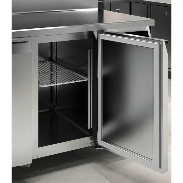 Vrieswerkbank | PERFORMANCE | 599L | 4 Deuren (1/1 GN) | -10°C/-20°C | Geforceerd | Temperatuuralarm | Achteropstand | 2260x700x950(h)mm