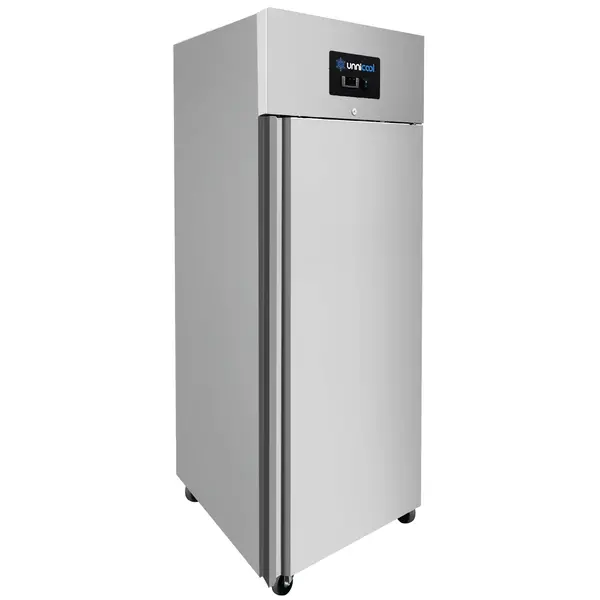 Koelkast | 650L | RVS | -2°C/+8°C | Geforceerd | Wielen (Geremd) | 740x830x1990(h)mm