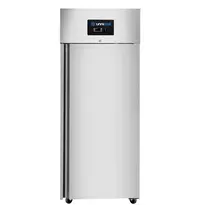 UNNICOOL Vrieskast | 650L | RVS | -18°C/-22°C | Geforceerd | Wielen (Geremd) | 740x830x1990(h)mm 