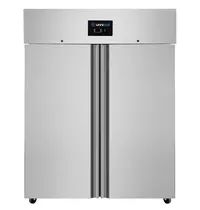 UNNICOOL Vrieskast | 1200L | RVS | -10°C/-20°C | Geforceerd | Wielen (Geremd) | 1480x730x1990(h)mm 