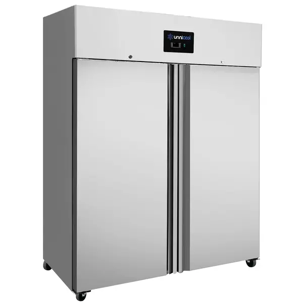 Vrieskast | 1200L | RVS | -10°C/-20°C | Geforceerd | Wielen (Geremd) | 1480x730x1990(h)mm