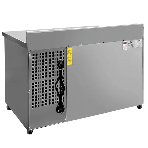 Koelwerkbank | 282L | 2 Deuren (1/1 GN) | +2°C/+8°C | Geforceerd | Achteropstand | Wielen (Geremd) | 1360x700x850/950(h)mm