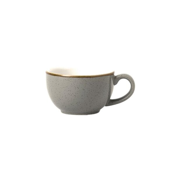 Cappuccinokopjes | STONECAST | Keramiek | Peppercorn Grey | 17cl | 12 Stuks | Ø85mm