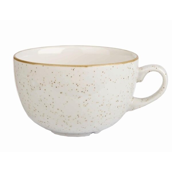 Cappuccinokopjes | STONECAST | Porselein | Barley White | 23.6cl | 12 Stuks | Ø315x190(h)mm