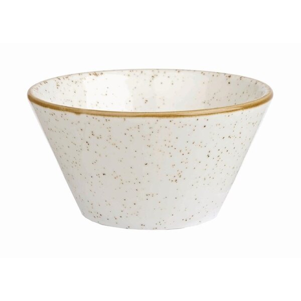 Sausschaaltjes | STONECAST | Porselein | Barley White | 9cl | 12 Stuks | Ø255x170(h)mm