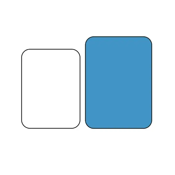Dienblad | KRISTALLON | Polypropyleen | Zwart | Antislip | 510x380mm