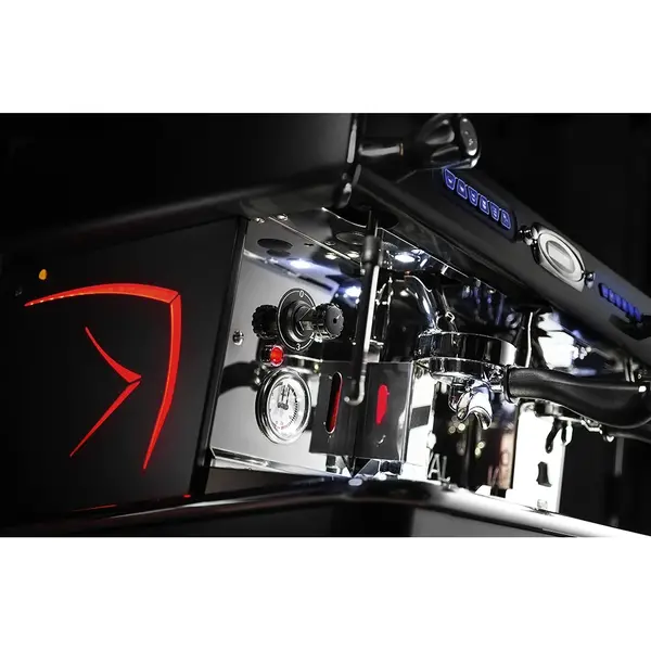 Espressomachine | VITTORIO S | Zwart | 2 Groepen | Analoog/Digitaal | 400V | 783x607x521(h)mm