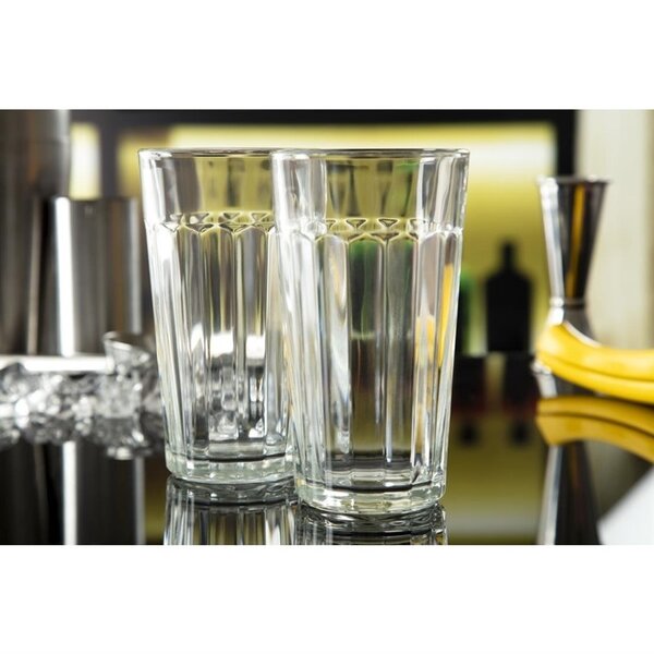 Longdrinkglazen | PANELED | Glas | 35cl | 12 Stuks | Ø79x137(h)mm