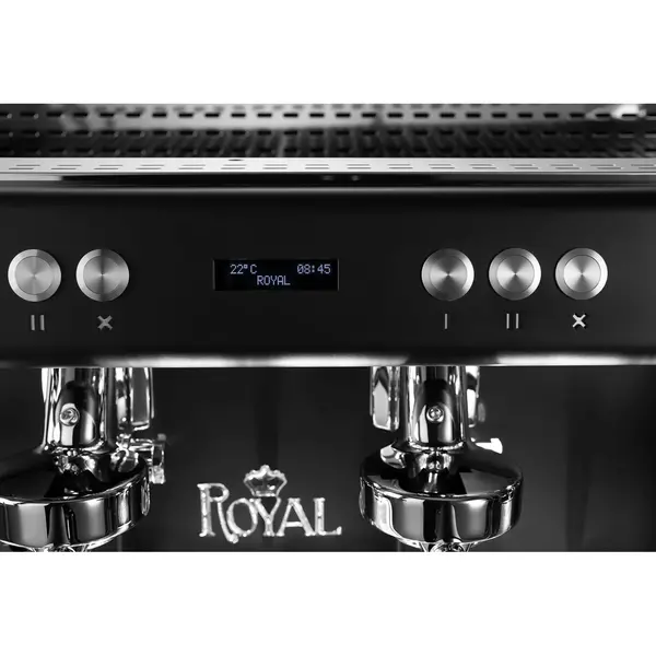 Espressomachine | VITTORIO RS | Zwart | 3 Groepen | Digitaal | 400V | 952x607x521(h)mm