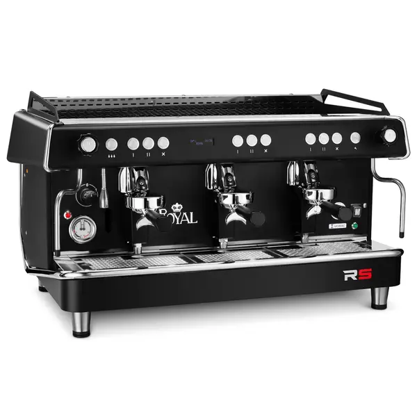 Espressomachine | VITTORIO RS | Zwart | 3 Groepen | Digitaal | 400V | 952x607x521(h)mm