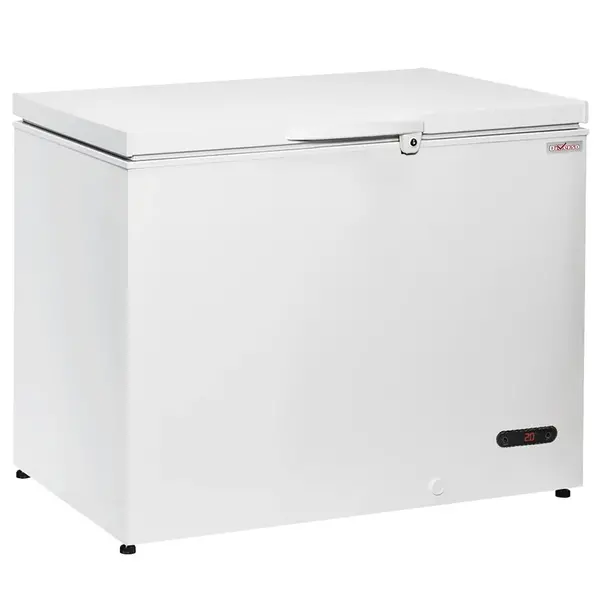 Koel-/Vrieskist | Wit | 302L | -18°C/+10°C | Statisch | Kanteldeksel | 1035x750x850(h)mm