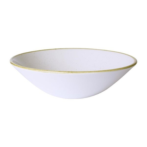 Coupeschalen | STONECAST | Barley White | 6 Stuks | Ø205mm