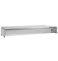 Diverso by Diamond Opzetkoelvitrine | 10x 1/4 GN | +2°C/+8°C | 2070x335x282(h)mm 