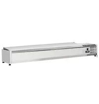 Diverso by Diamond Opzetkoelvitrine | 8x 1/3 GN | +2°C/+8°C | 1800x395x282(h)mm 