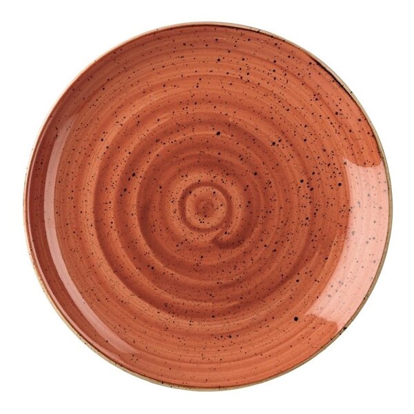 Coupeborden | STONECAST | Porselein | Spiced Orange | 12 Stuks | Ø165x115(h)mm
