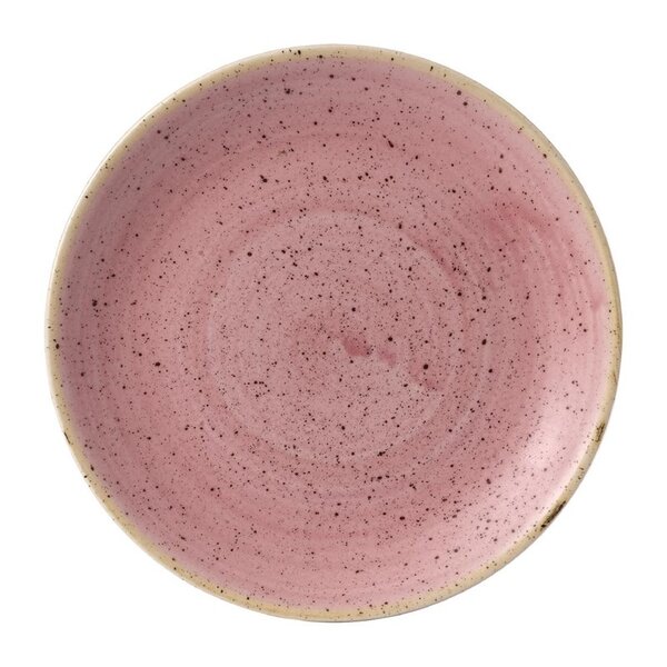 Coupeborden | STONECAST | Porselein | Petal Pink | 12 Stuks | Ø165mm