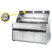 Bertrand Friteuse | MASTER FRYER | Gas | 16+16+16L | 54kW | Piëzo Ontsteking | Aftapkranen | 1650x1000x880/1490(h)mm 