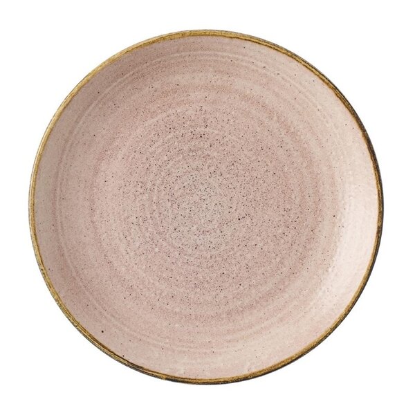 Coupeborden | STONECAST RAW | Keramiek | Terracotta | 12 Stuks | Ø165mm