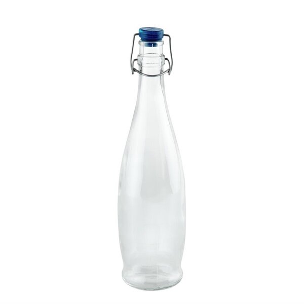 Flessen | Glas | 1L | Beugelsluiting | 6 Stuks | Ø90x340(h)mm