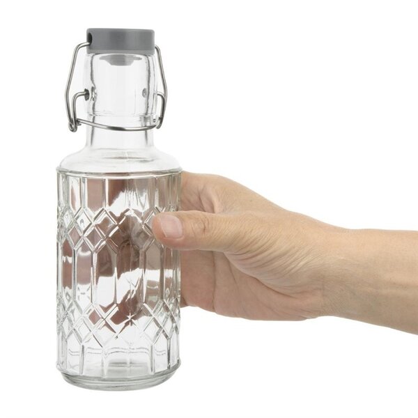 Flessen | GEO | Glas | 0.38L | Beugelsluiting (Luchtdicht) | 6 Stuks | Ø71x197(h)mm