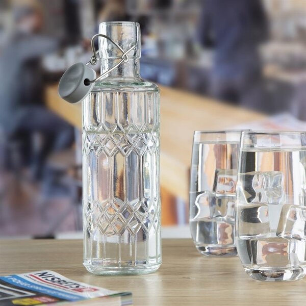 Flessen | GEO | Glas | 0.64L | Beugelsluiting (Luchtdicht) | 6 Stuks | Ø77x250(h)mm