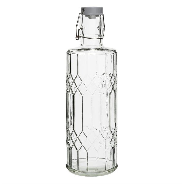 Flessen | GEO | Glas | 1L | Beugelsluiting (Luchtdicht) | 6 Stuks | Ø88x282(h)mm
