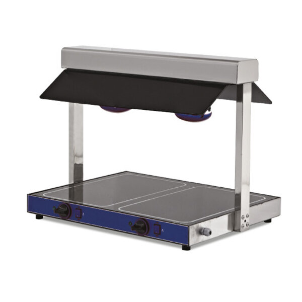 Warmhoudplaat + Infraroodlampen | 230V | 2x GN 1/1 | 725x570x562h)mm