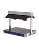 Ristormarkt Warmhoudplaat + Infraroodlampen | 230V | 2x GN 1/1 | 725x570x562h)mm 