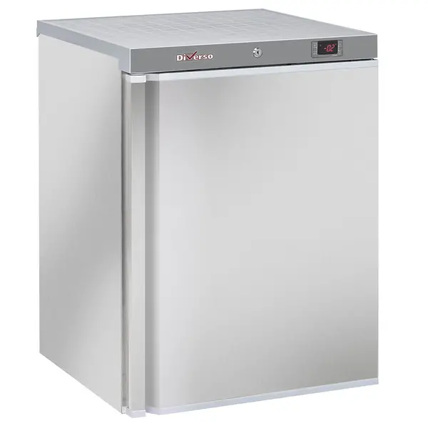 Vrieskast | 200L | RVS | -15°C/-22°C | Statisch | Deuralarm | 600x625x853(h)mm