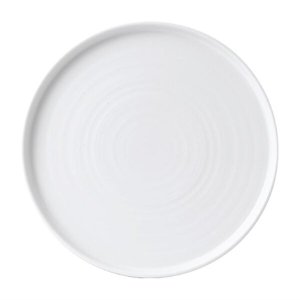 Borden | WALLED CHEFS PLATE | Keramiek | Wit | 6 Stuks | Ø260mm