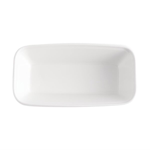 Serveerschalen | COUNTER SERVE | Porselein | Wit | 100cl | 4 Stuks | 120x250mm