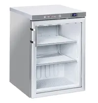 Diverso by Diamond Vrieskast | 200L | Grijs | -15°C/-20°C | Statisch | Temperatuur-/Deuralarm | Wielen | 600x625x853(h)mm 