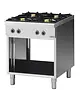 Diverso by Diamond Fornuis | Gas | 4 Branders (2x 3.6kW + 2x 5kW) | Open Onderkast | 700x650x850(h)mm 