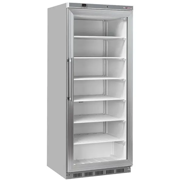 Vrieskast | 600L (2/1 GN) | Grijs | -15°C/-20°C | Statisch | Wielen | 780x768x1902(h)mm