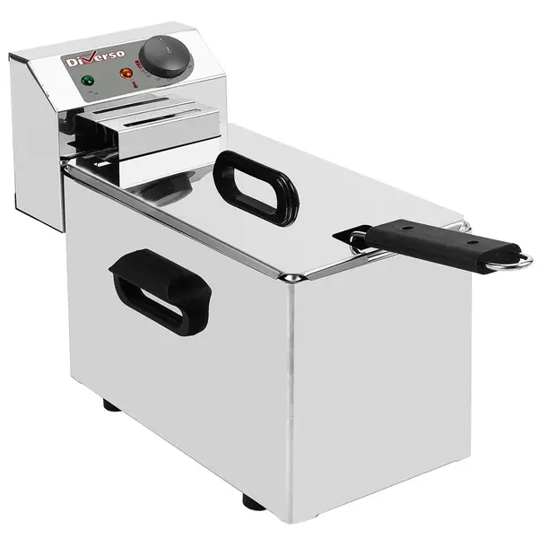 Friteuse | Elektrisch | 4L | 0°C/180°C | 3kW (230V) | 210x410x290(h)mm