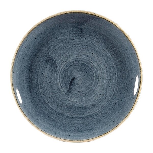 Coupeborden | STONECAST | Porselein | Blueberry | 12 Stuks | Ø217mm