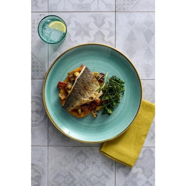 Coupeborden | STONECAST | Mint | 12 Stuks | Ø217mm