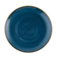 Churchill Coupeborden | STONECAST | Keramiek | Java Blue | 12 Stuks | Ø220mm 